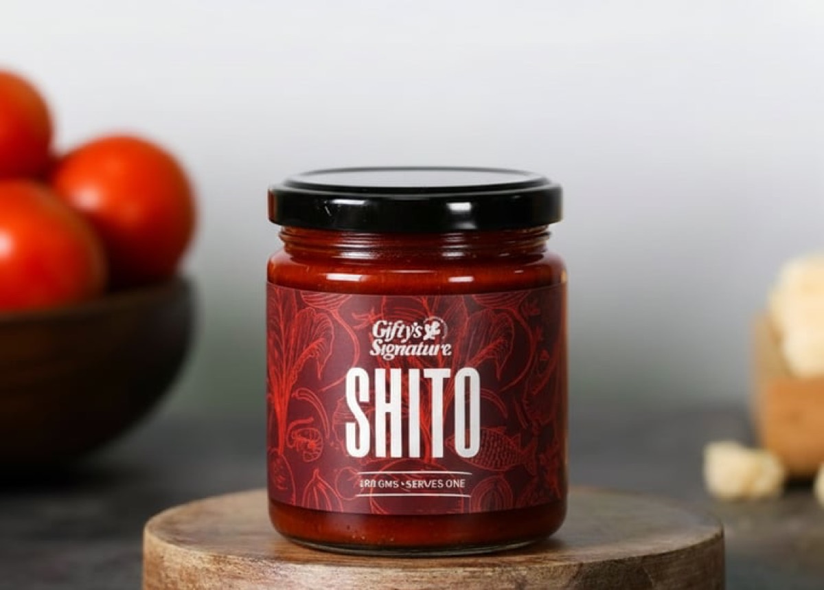 Gifty's Signature shito product branding